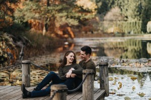 VanDusen Botanical Garden - Fall Engagement