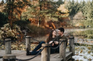 VanDusen Botanical Garden - Fall Engagement