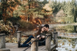 VanDusen Botanical Garden - Fall Engagement
