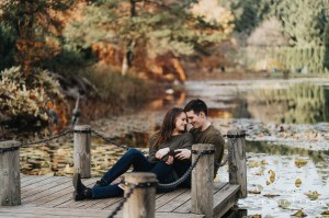 VanDusen Botanical Garden - Fall Engagement