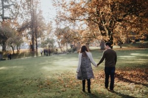 VanDusen Botanical Garden - Fall Engagement