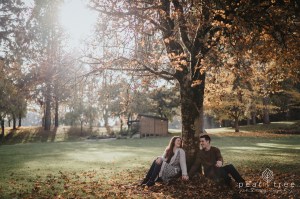 VanDusen Botanical Garden - Fall Engagement