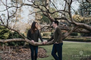 VanDusen Botanical Garden - Fall Engagement
