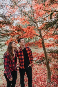 VanDusen Botanical Garden - Fall Engagement