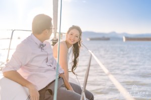 Sailboat Sea to Sky Gondola Portraits Photoshoot