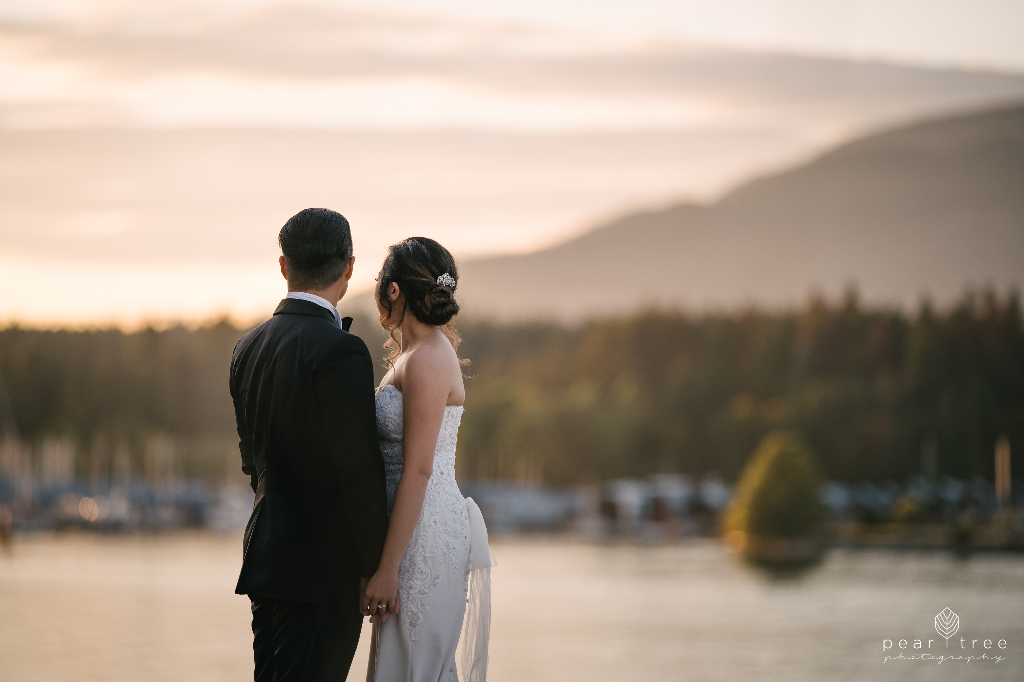 Sunset photo in Vancouver