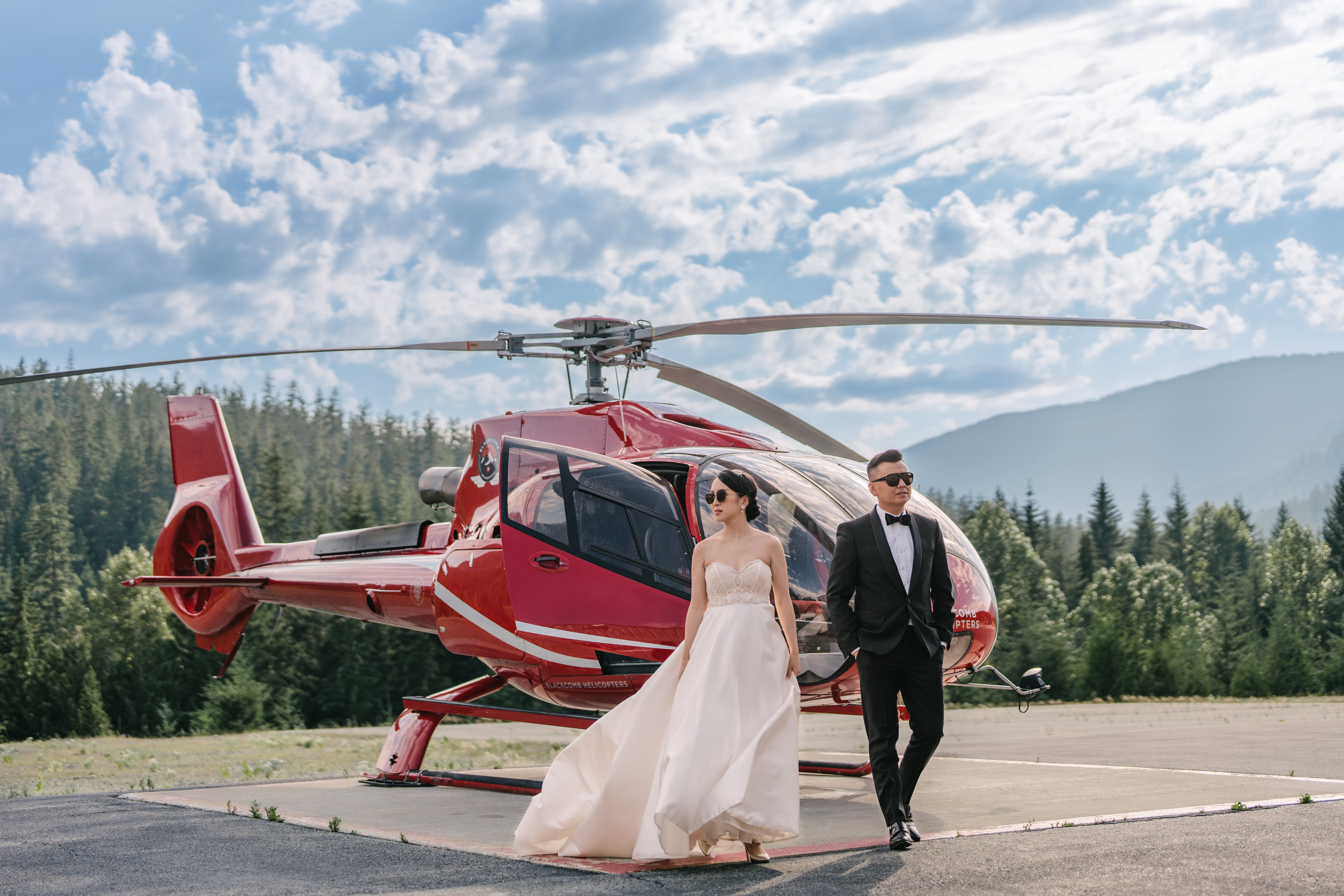 Whistler Helicopter Wedding
