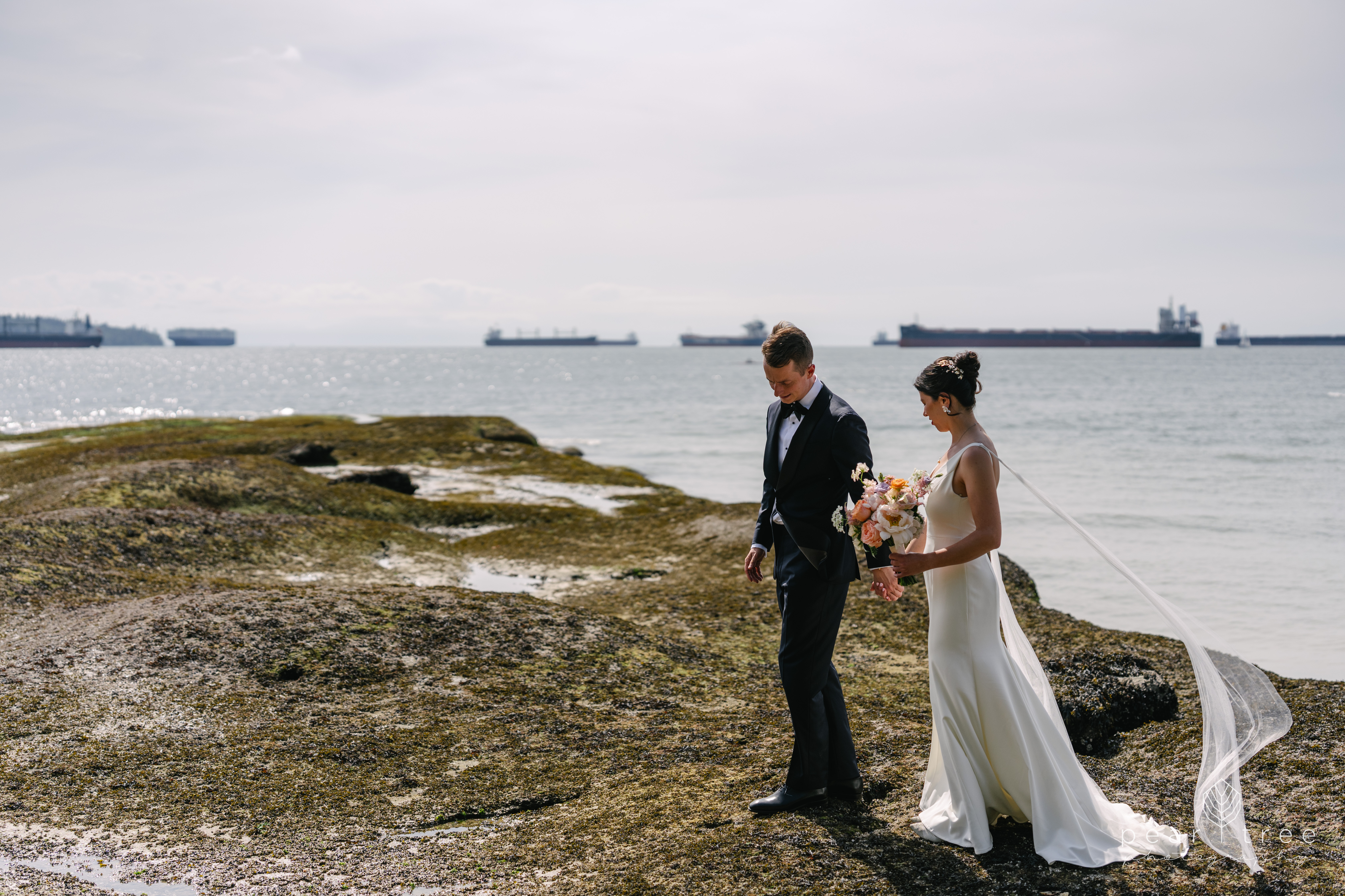 Stanley Park Wedding Portraits